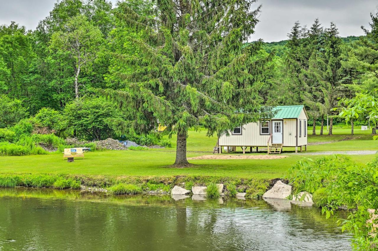 Villa Quiet Country Escape Fire Pit, Fish On-Site! à Leonardsville Extérieur photo